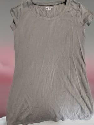 No Boundaries Women's Basic Cotton Short Sleeve T-Shirt XS XXS Blue Black Green - Thumbnail 5