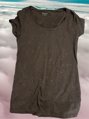 No Boundaries Women's Basic Cotton Short Sleeve T-Shirt XS XXS Blue Black Green - Thumbnail 7