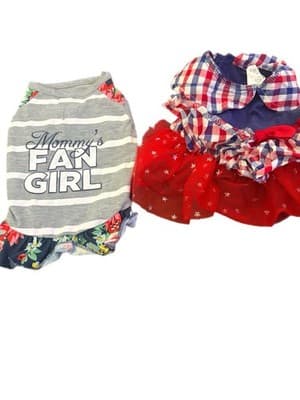 xs dog clothes lot girl - Thumbnail 9