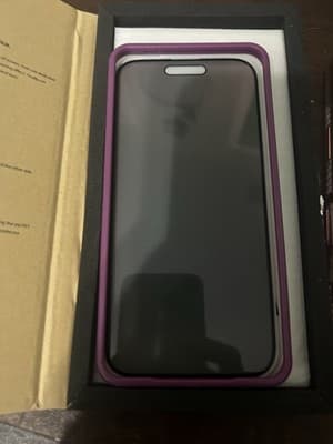 3 Butterfly, Glitter and Clear Cases for iPhone 16 6.1" Pink Clear + Protector - Thumbnail 2