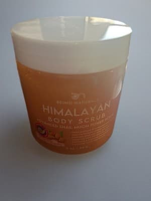 Being Naturals Himalayan Body Scrub Snail Mucin Exfoliation Skin Renewal 11 oz - Image 1