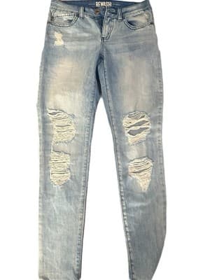 rewash high rise vintage reunion jeans - Thumbnail 2