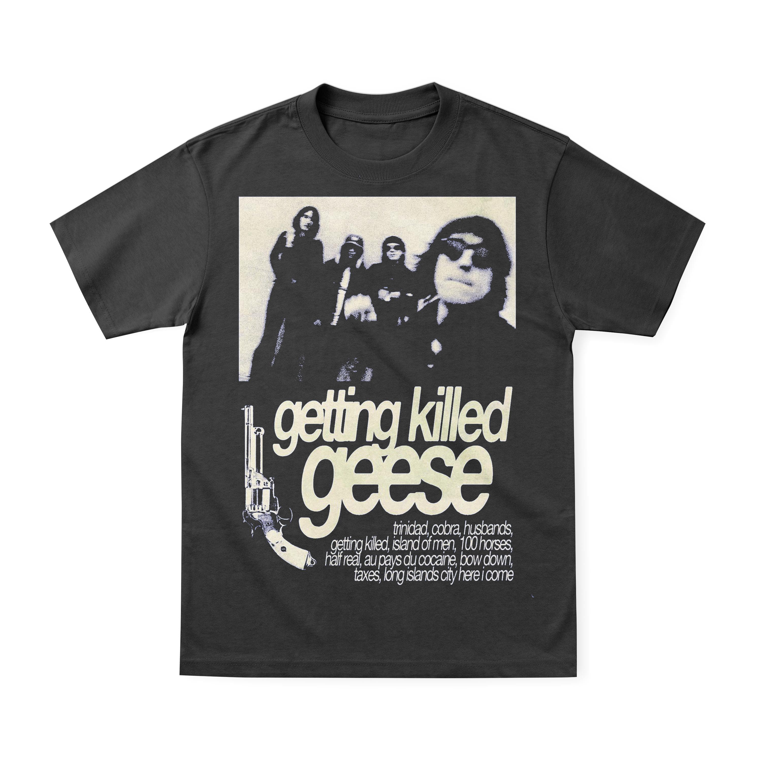 Geese Getting Killed | Premium Heavyweight Shirt - Image 1