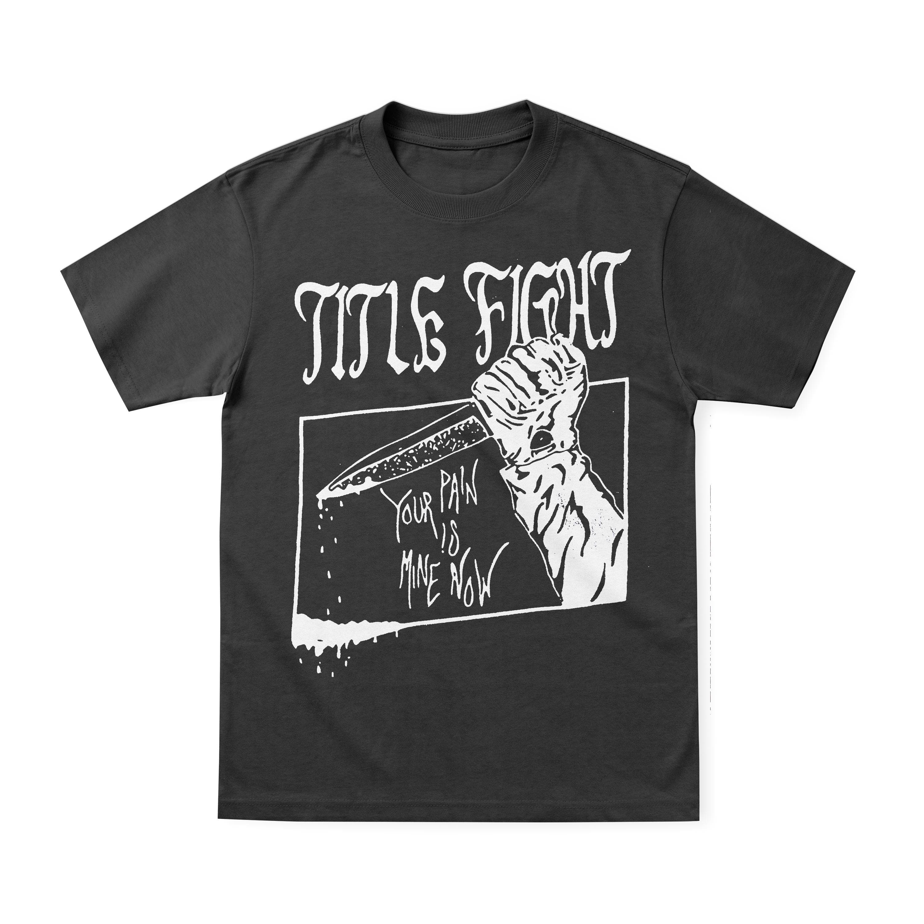 Title Fight "Your Pain Is Mine Now" | Premium Heavyweight Shirt - Image 1