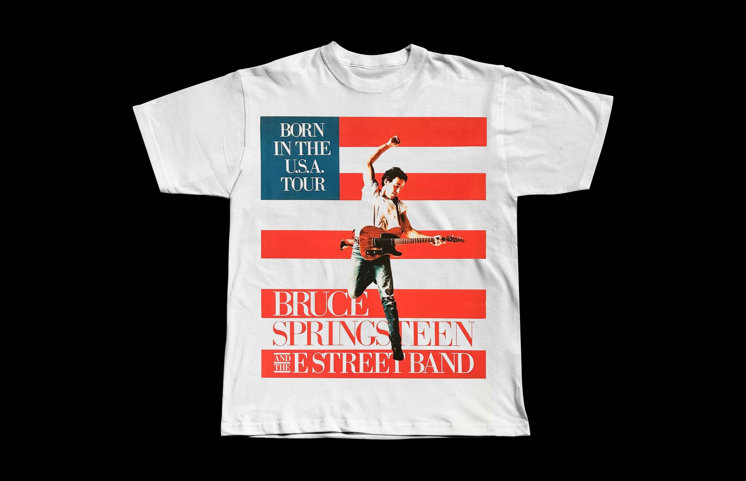 Bruce Springsteen Born in the USA | Premium Heavyweight Shirt - Image 1