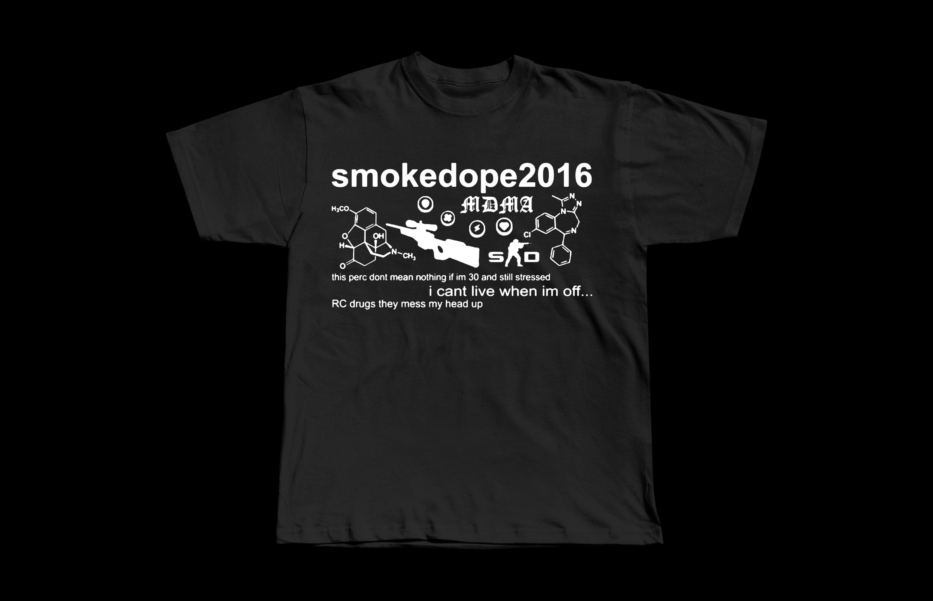 Smokedope2016 | Premium Heavyweight Tee - Image 1