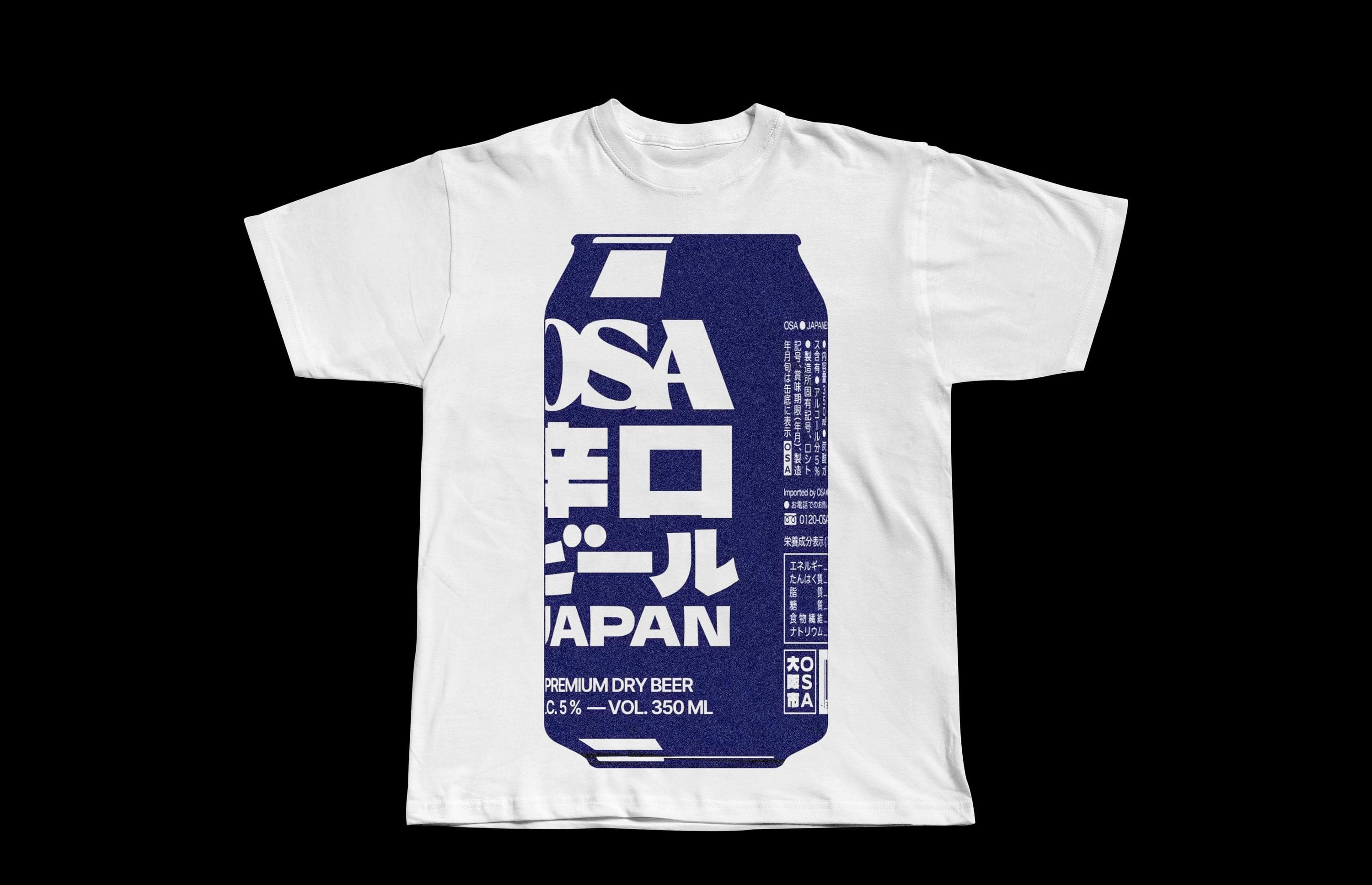 Gianmarco Magnani "OSA Premium Dry Beer" | Premium Heavyweight Tee - Image 1