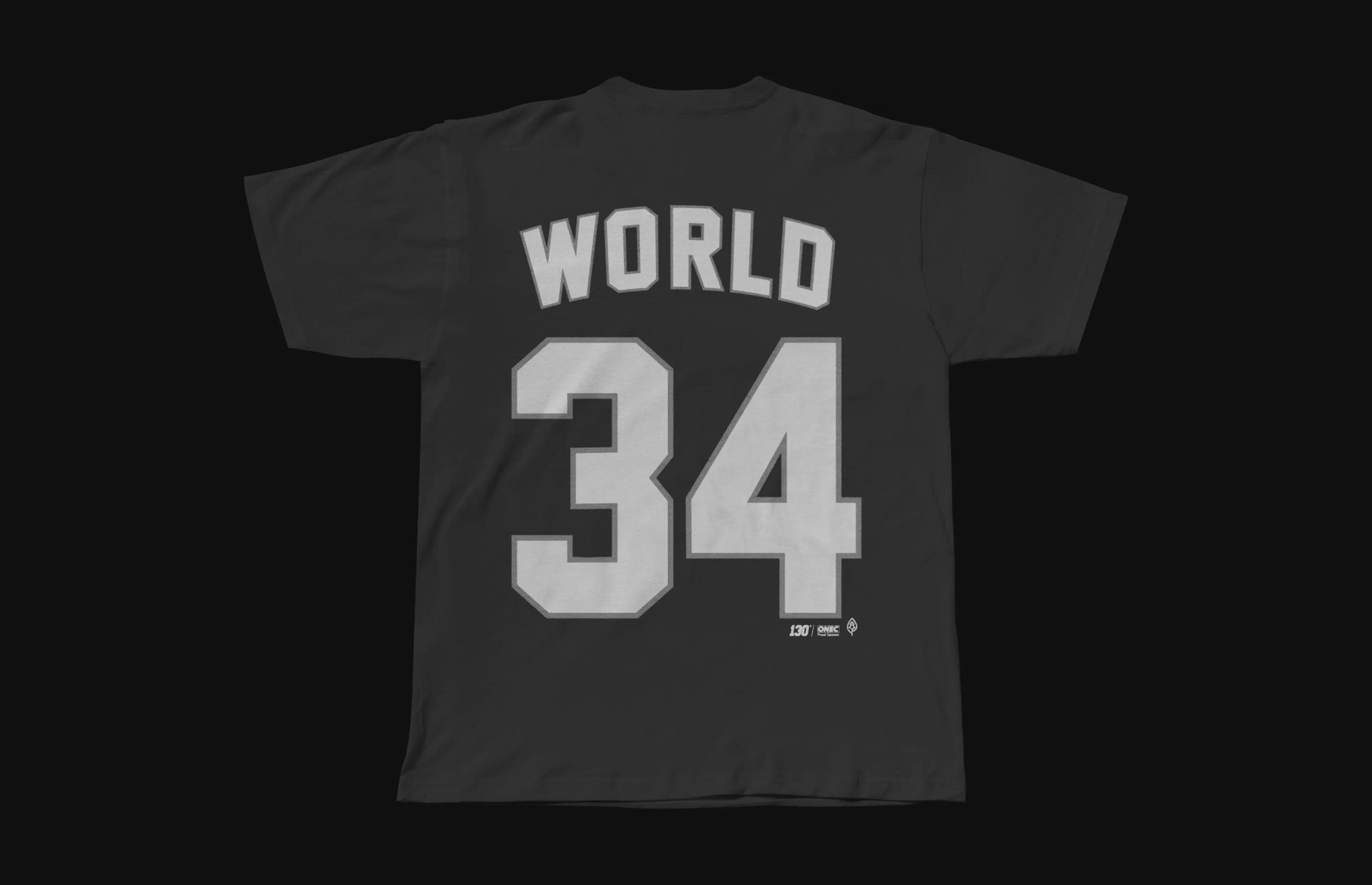 Xaviersobased One Chance x 130 World | Premium Heavyweight Tee - Thumbnail 2