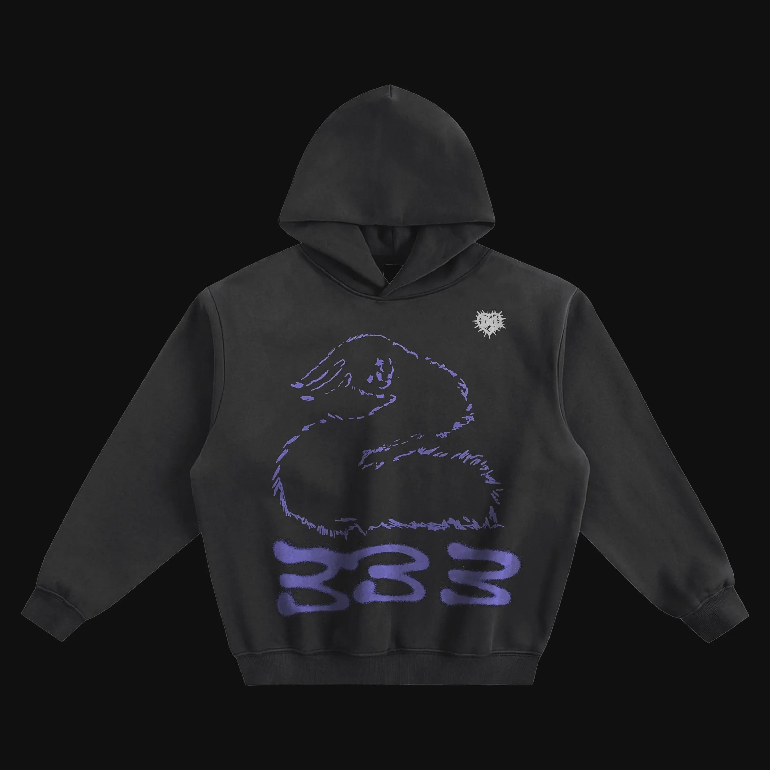 Bladee 333 Inspired | Premium Exclusive Heavyweight Hoodie - Image 1