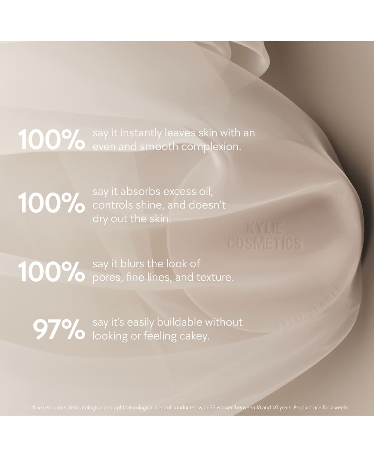 Kylie Cosmetics Natural Blur Powder Foundation - 8C - Thumbnail 5