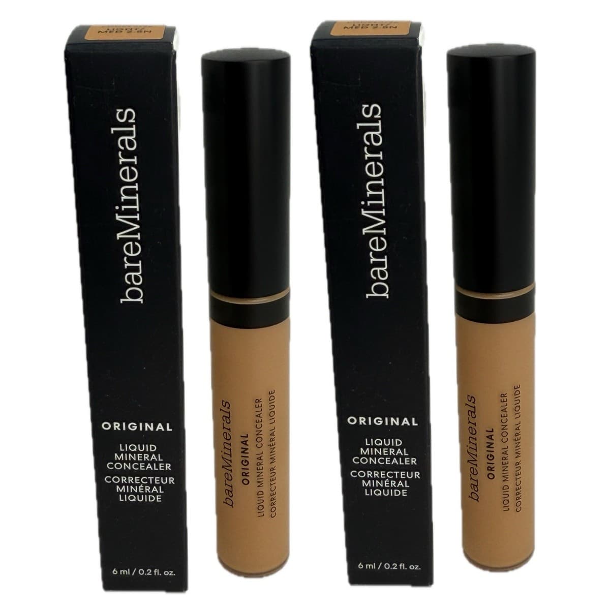 Original Liquid Mineral Concealer - 2.5n Light Medium by Bareminerals for Women - 0.2 Oz Concealer 0.2- light medium 2.5N - Thumbnail 7