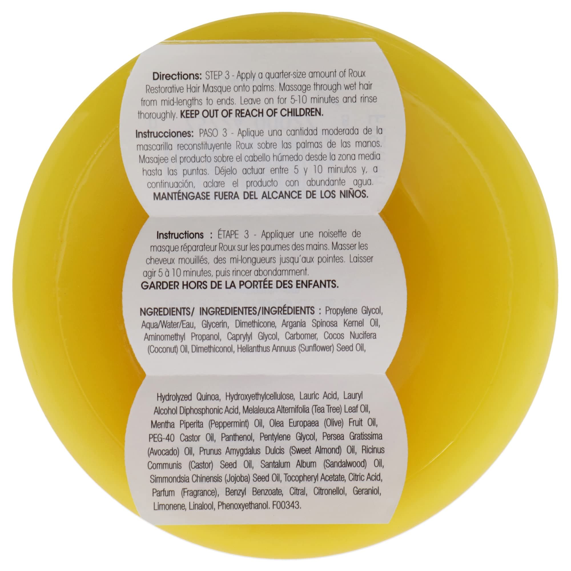 Roux Weightless Precious Oils Restorative Hair Masque   7 Oz Masque - Thumbnail 4