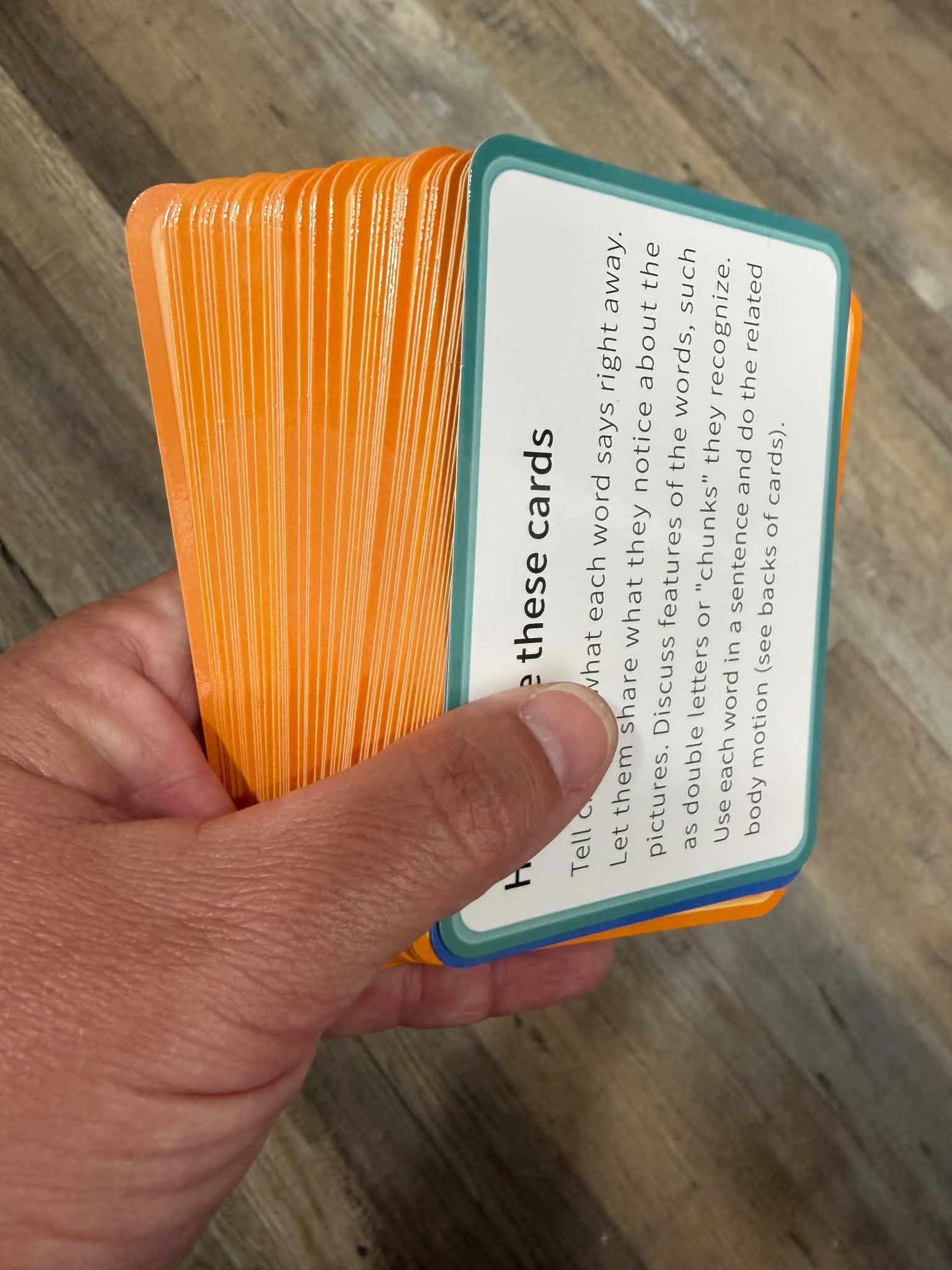 Word Recognition Flashcards - Educational Learning Tool - Thumbnail 2