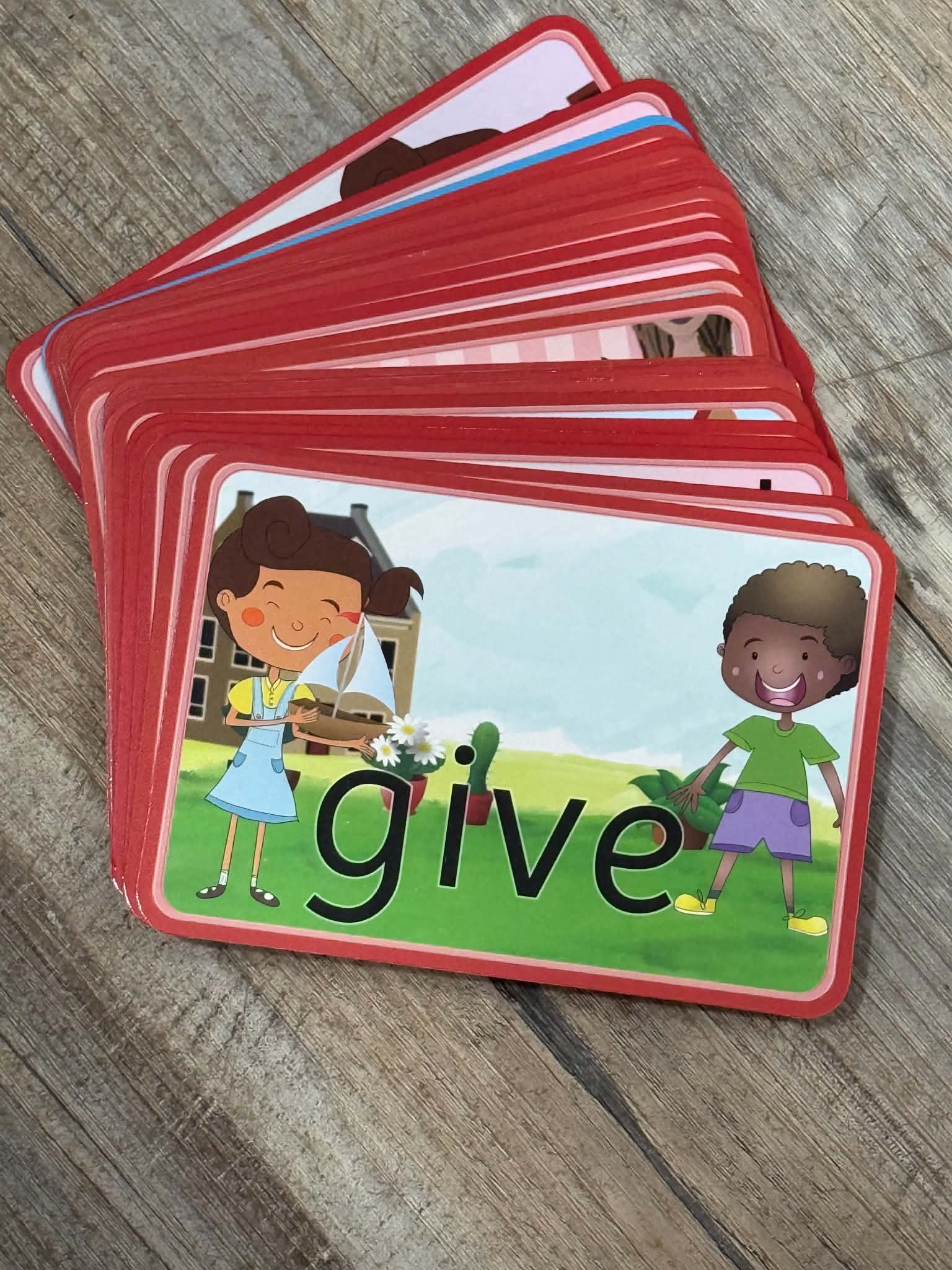 Educational Flashcards for Kids - Colorful Illustrations - Thumbnail 3