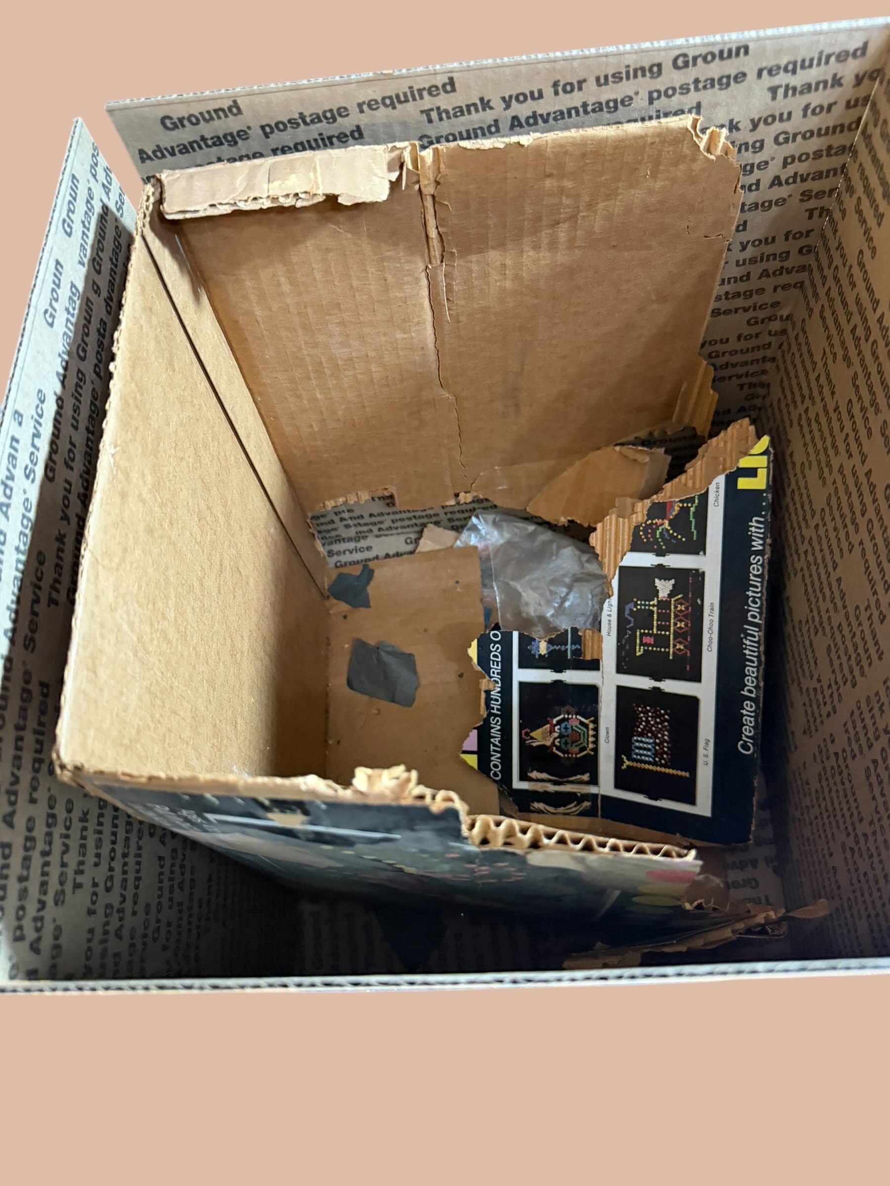 Vintage Hasbro Lite-Brite Light Box Unit Original Box 1960s 1970s No Pegs - Thumbnail 10