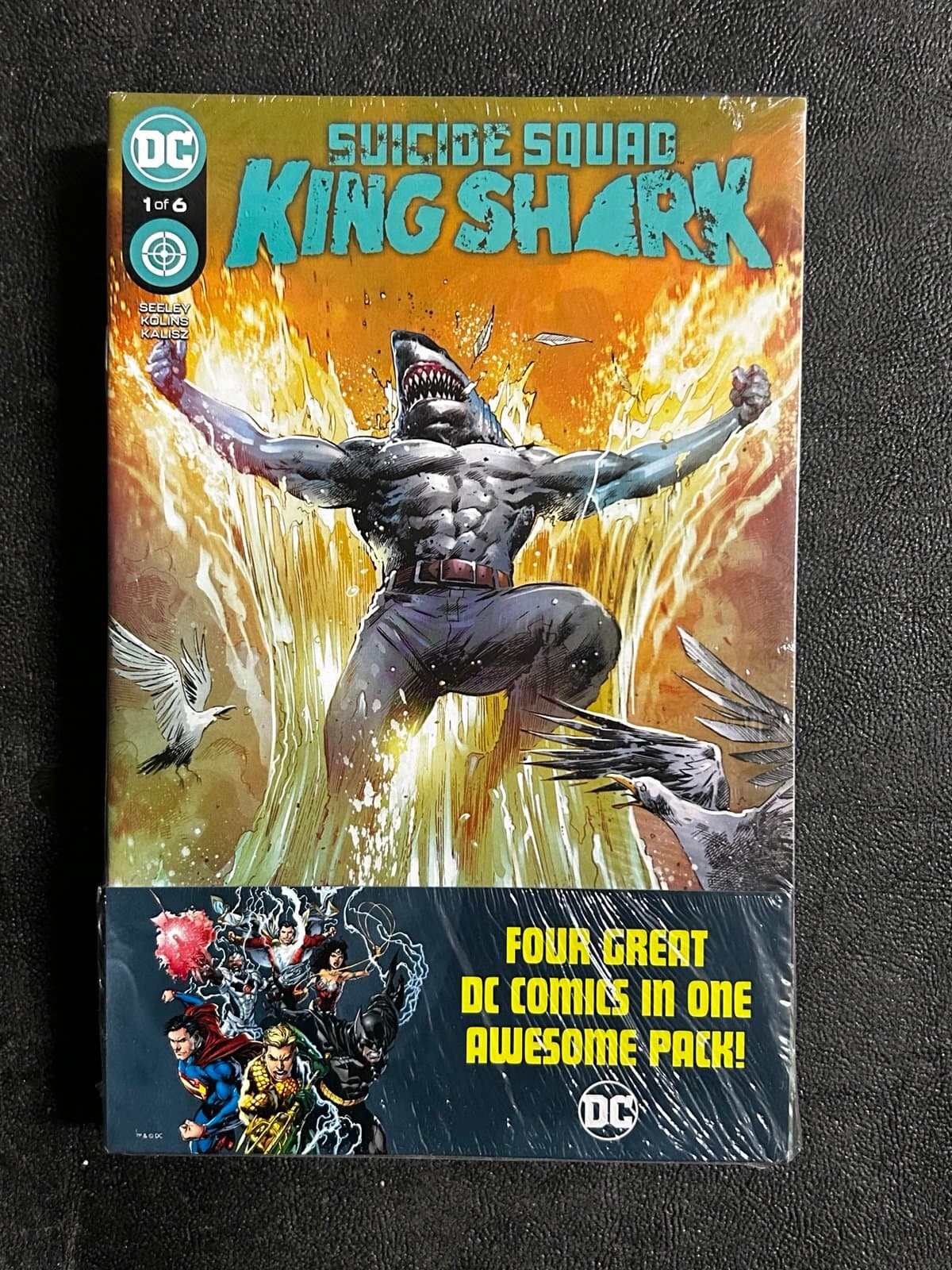 Walmart Four Great DC Comics in One Awesome Pack Lot of 4 Batgirls King Shark - Thumbnail 5