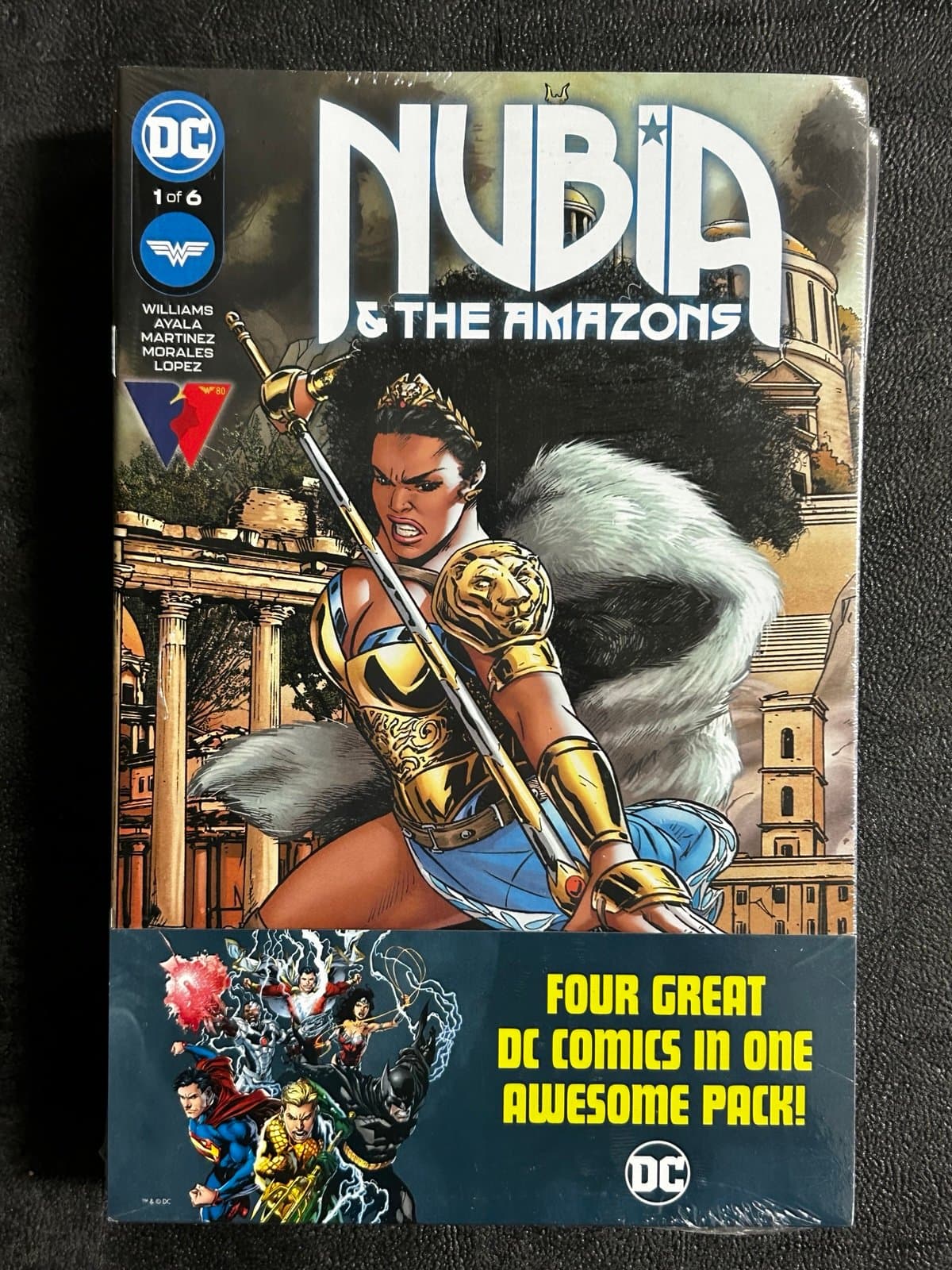 Walmart Four Great DC Comics in One Awesome Pack Lot of 4 Batgirls King Shark - Thumbnail 4