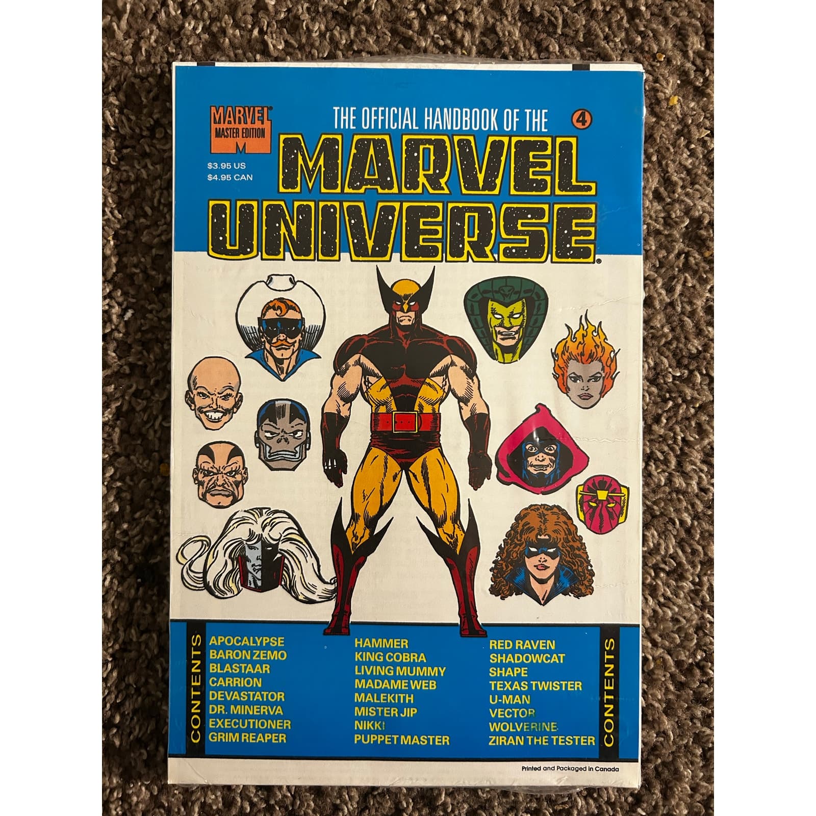 Official Handbook To The Marvel Universe Master Edition (1990 Marvel) Lot of 5 - Thumbnail 6