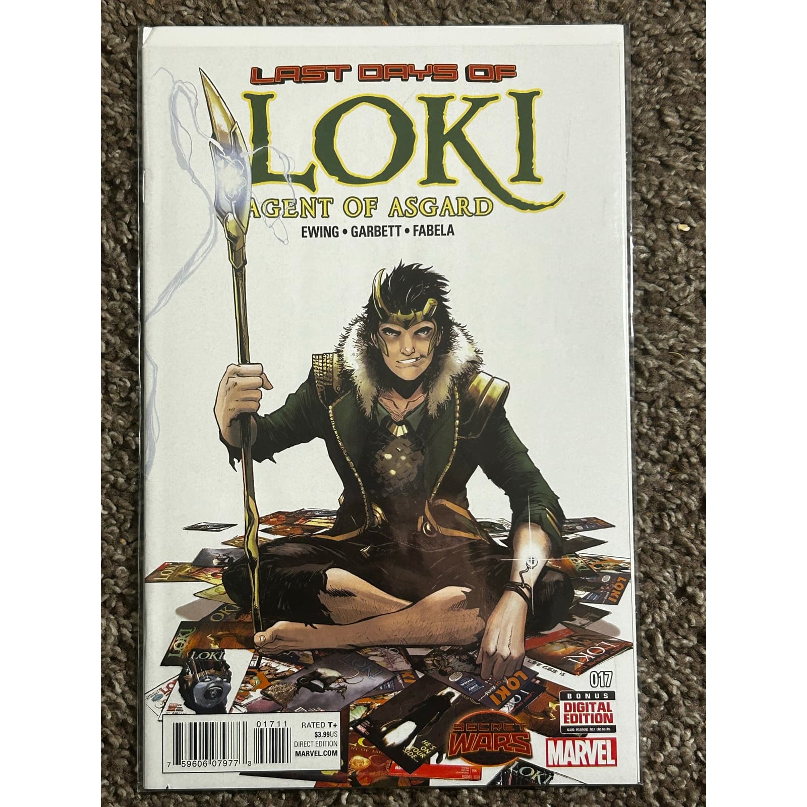 Loki Agent of Asgard #1, 5, 6, 8, 14, 15, 17 (2015 Marvel) Lot of 7 - Thumbnail 9