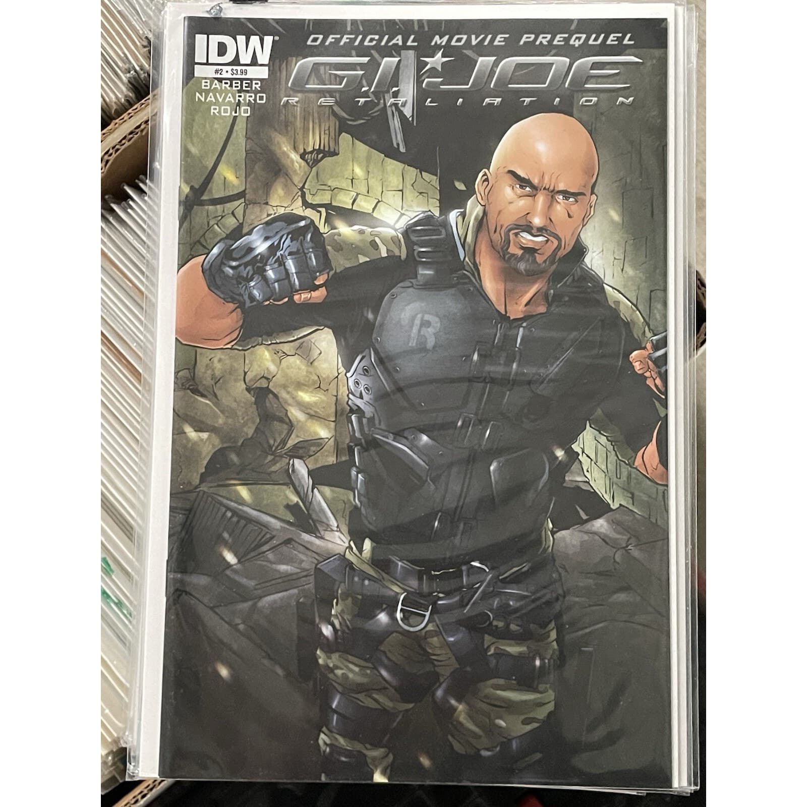 G.I. JOE RETALIATION #1 - 4 OFFICIAL MOVIE PREQUEL SNAKE EYES (2012 IDW) - Thumbnail 3