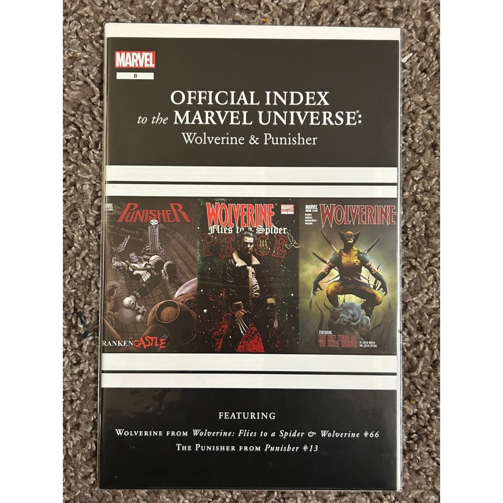 Official Index to the Marvel Universe Wolverine, Punisher & Ghost Rider Lot of 5 - Thumbnail 2