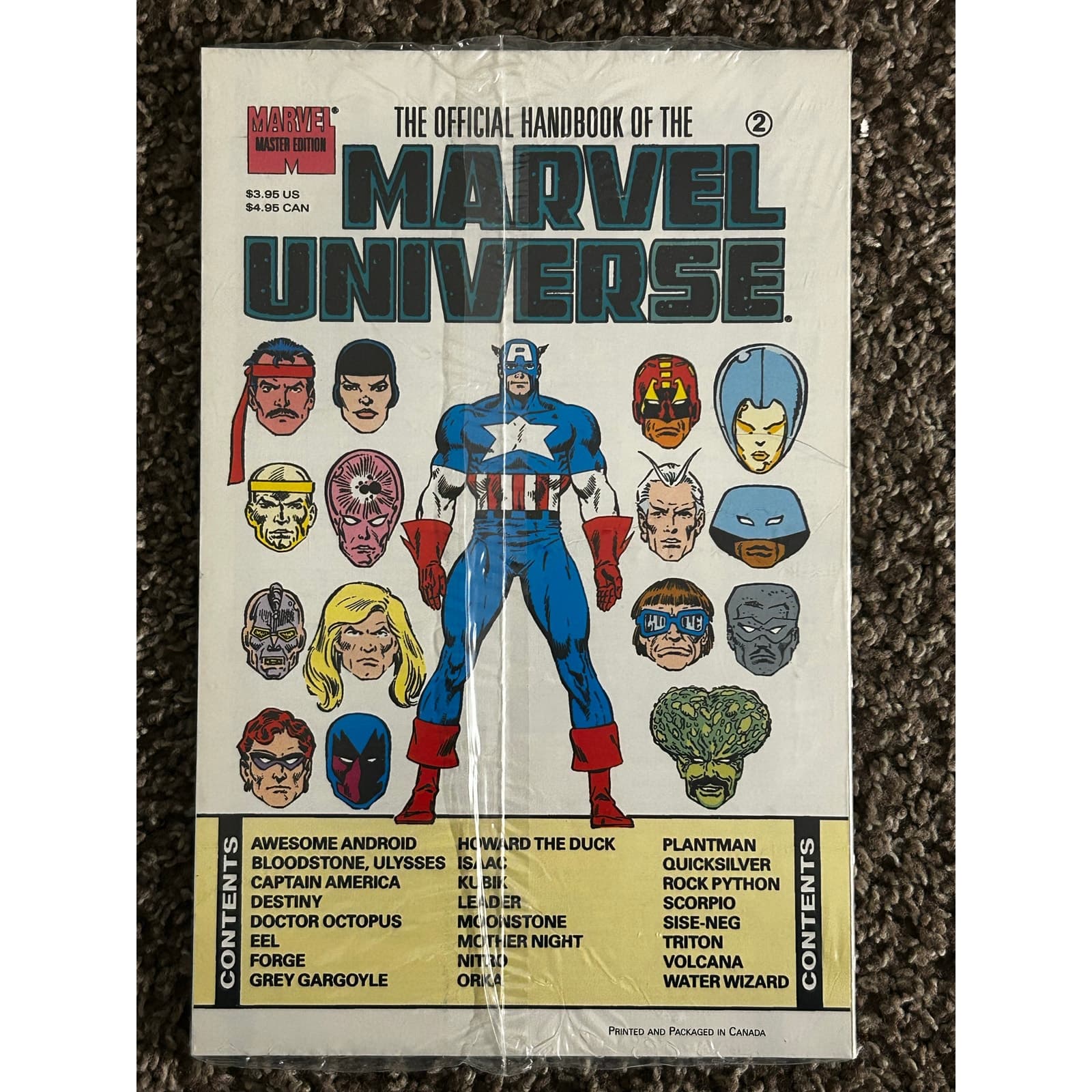 Official Handbook To The Marvel Universe Master Edition (1990 Marvel) Lot of 5 - Thumbnail 2