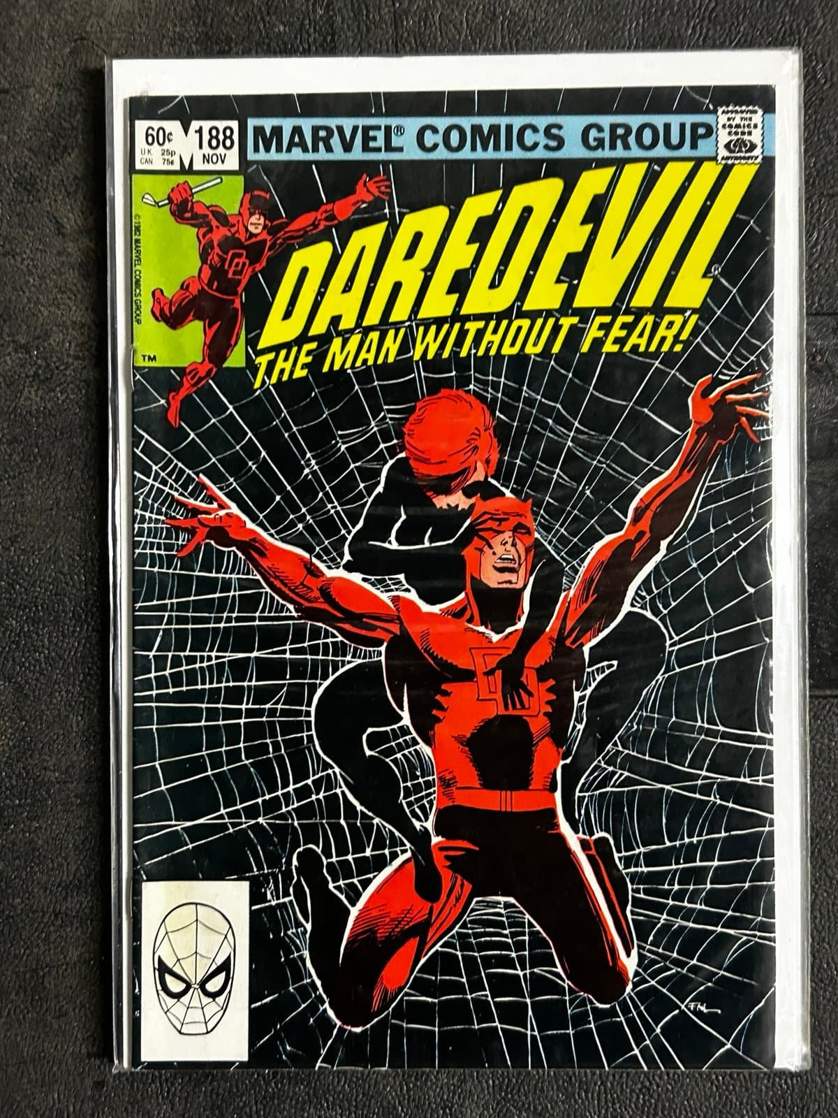 Daredevil #185 - 190 (1982 Marvel) 4 Keys Lot Of 6 - Many First Appearances - Thumbnail 5
