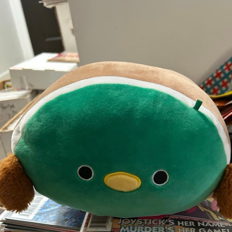 Stackable Avery the Mallard Duck Squishmallow 8 Inches - Image 1