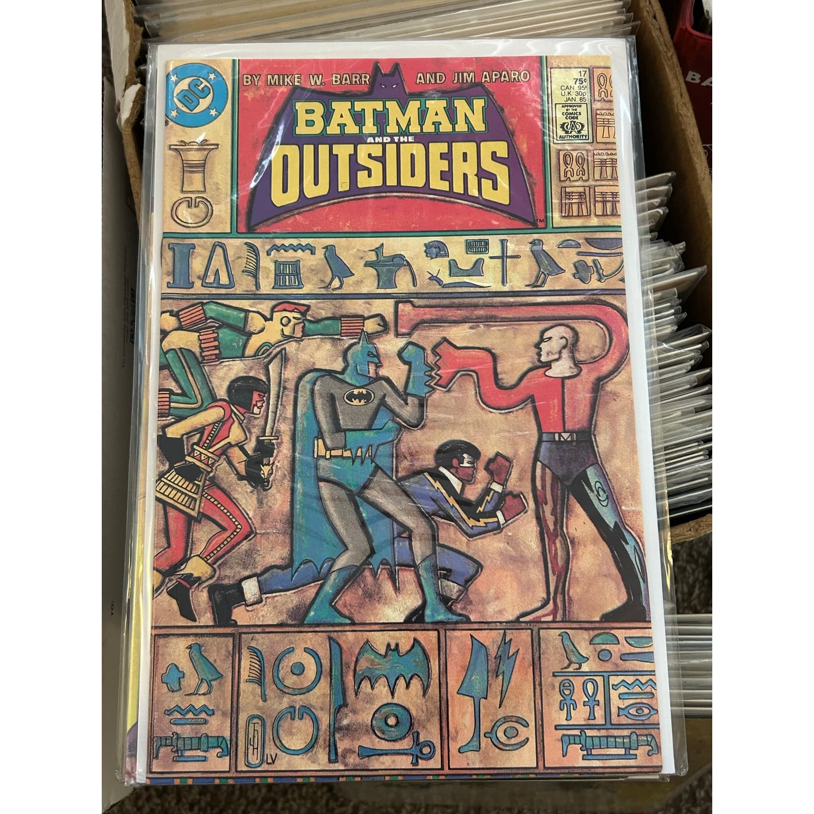 Batman and the Outsiders #8, 9, 12, 17, 18 (1984 DC) Lot of 5 - 2 KEY ISSUES - Thumbnail 5