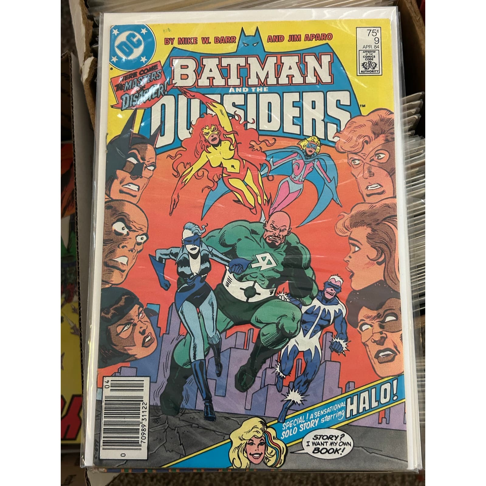 Batman and the Outsiders #8, 9, 12, 17, 18 (1984 DC) Lot of 5 - 2 KEY ISSUES - Thumbnail 3