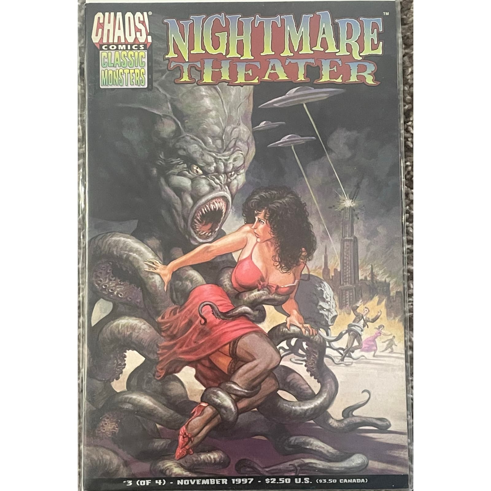 Nightmare Theater #2, 3, 4 (1997 Chaos! Comics) Lot of 3 - Thumbnail 3