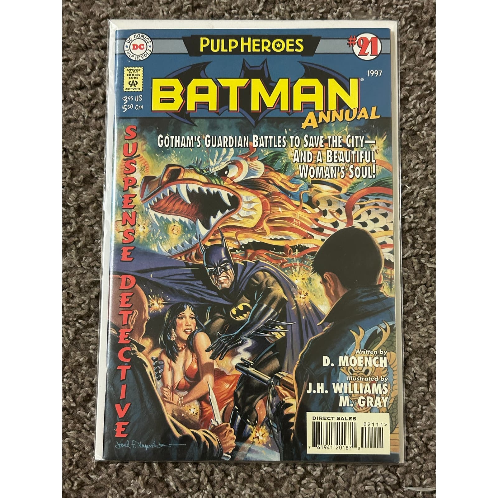 Batman Annual #13, 15, 16, 17, 18, 21 (1989-97 DC) Lot of 6 - 1 KEY ISSUE - Thumbnail 7