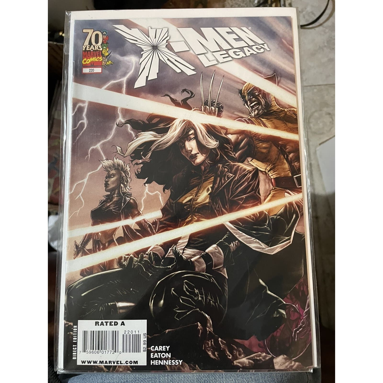 X-Men Legacy #220-224 (2008 Marvel) Salvage Complete 5 Part Story - Thumbnail 2