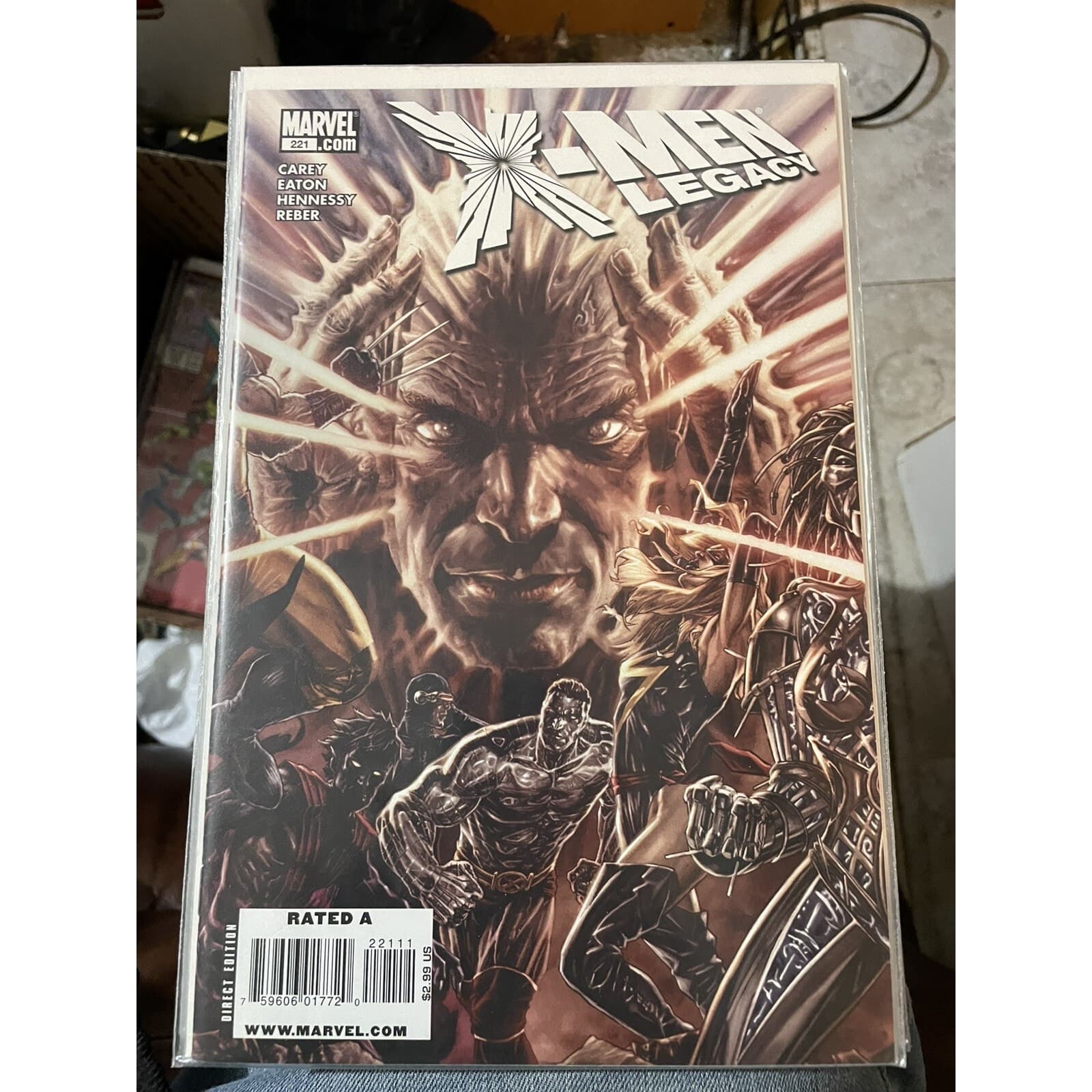 X-Men Legacy #220-224 (2008 Marvel) Salvage Complete 5 Part Story - Thumbnail 3