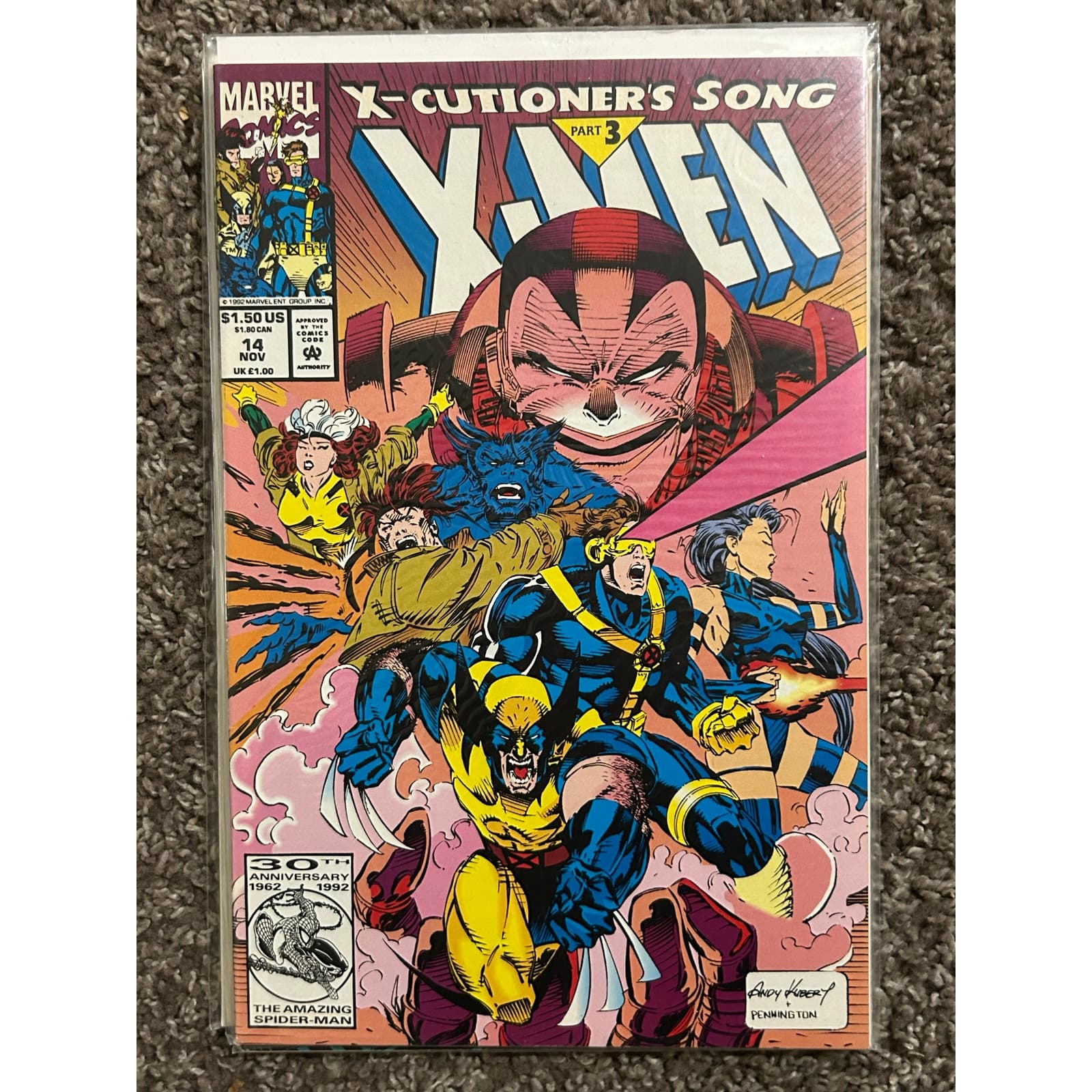 X-Men #12, 13, 14, 15, 17, 18 (1992 Marvel) Lot Of 6, 2 KEYS Hazard 1st App - Thumbnail 4