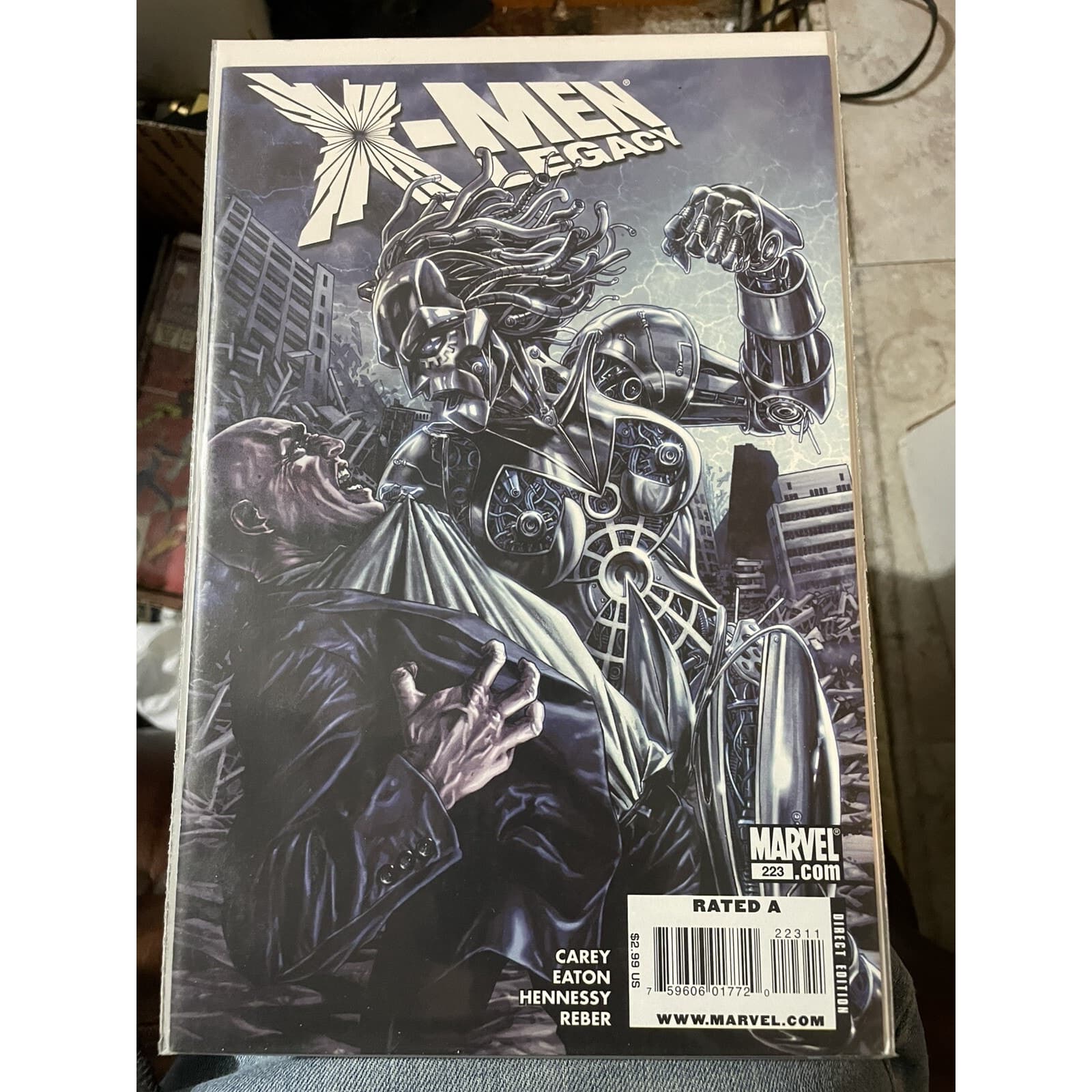 X-Men Legacy #220-224 (2008 Marvel) Salvage Complete 5 Part Story - Thumbnail 5