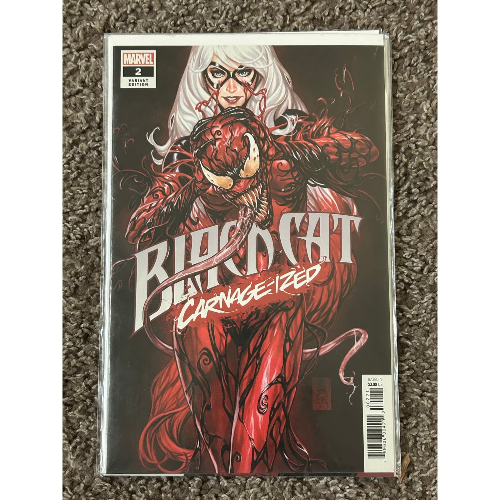 Black Cat Vol. 4 #1, 2 2nd Print, 2, 4, 10 (2021 Marvel) Lot of 5 King in Black - Thumbnail 4