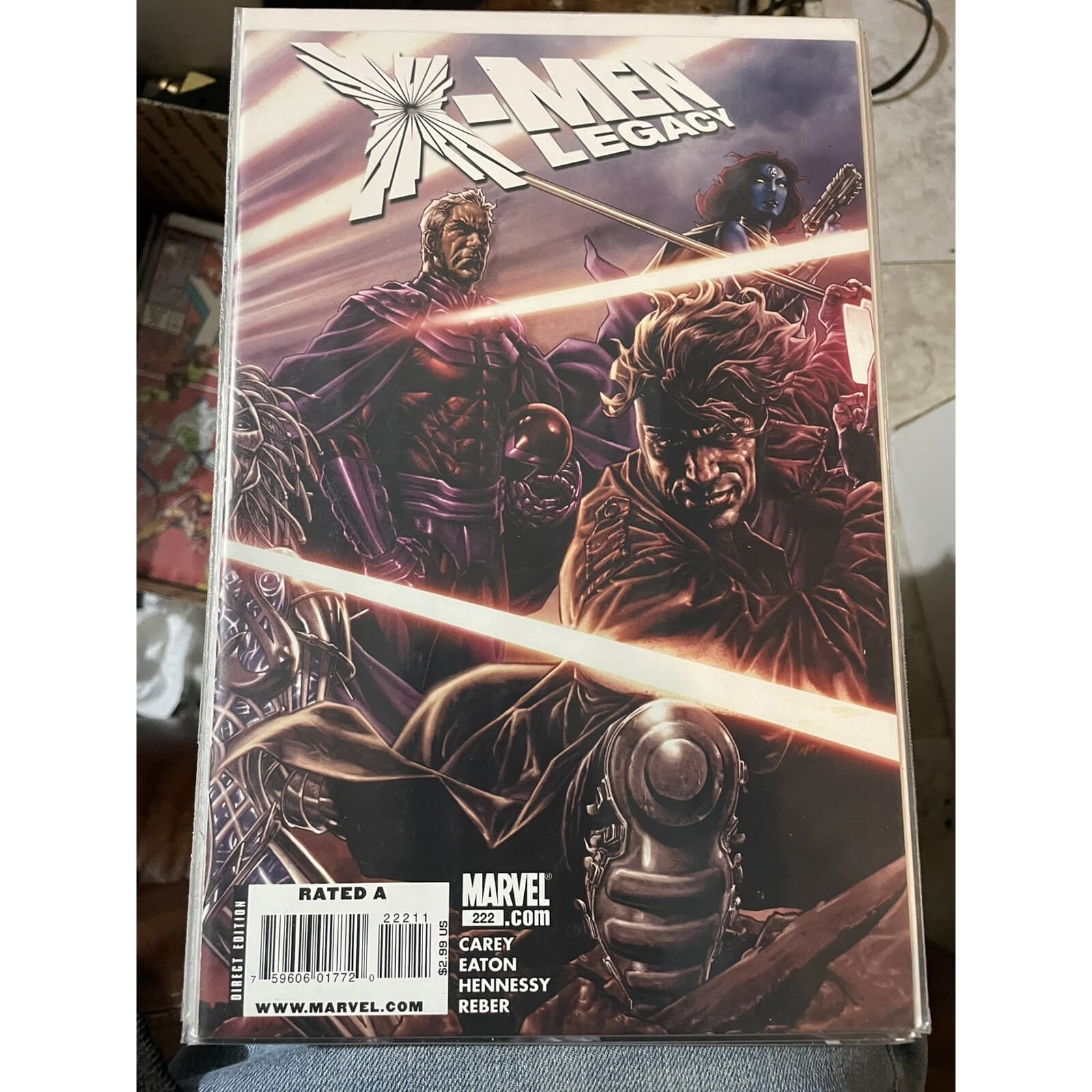 X-Men Legacy #220-224 (2008 Marvel) Salvage Complete 5 Part Story - Thumbnail 4