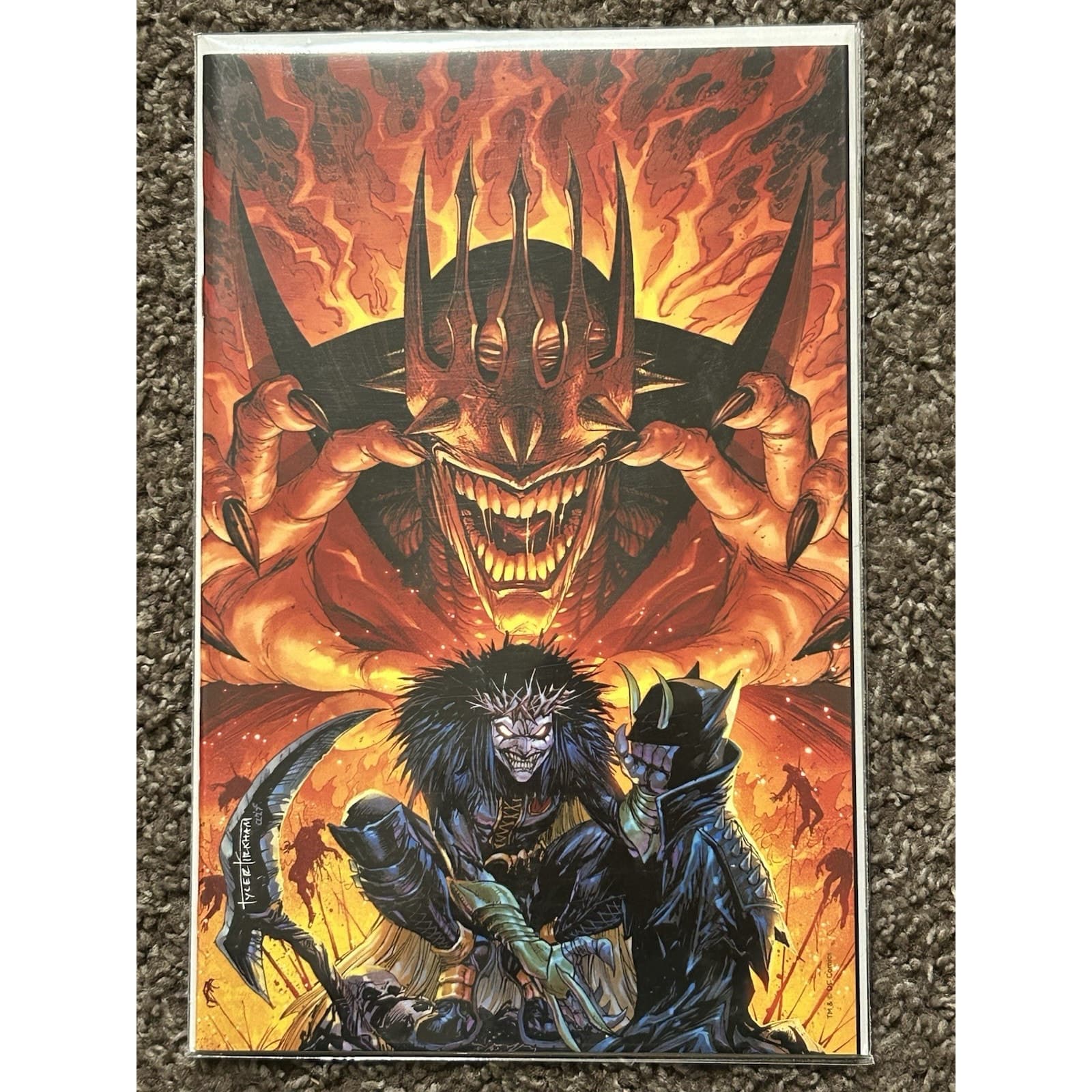 Dark Nights Death Metal #5 Mahnke 1:25 & 7 Kirkham (2021 DC) Variant Covers - Thumbnail 3