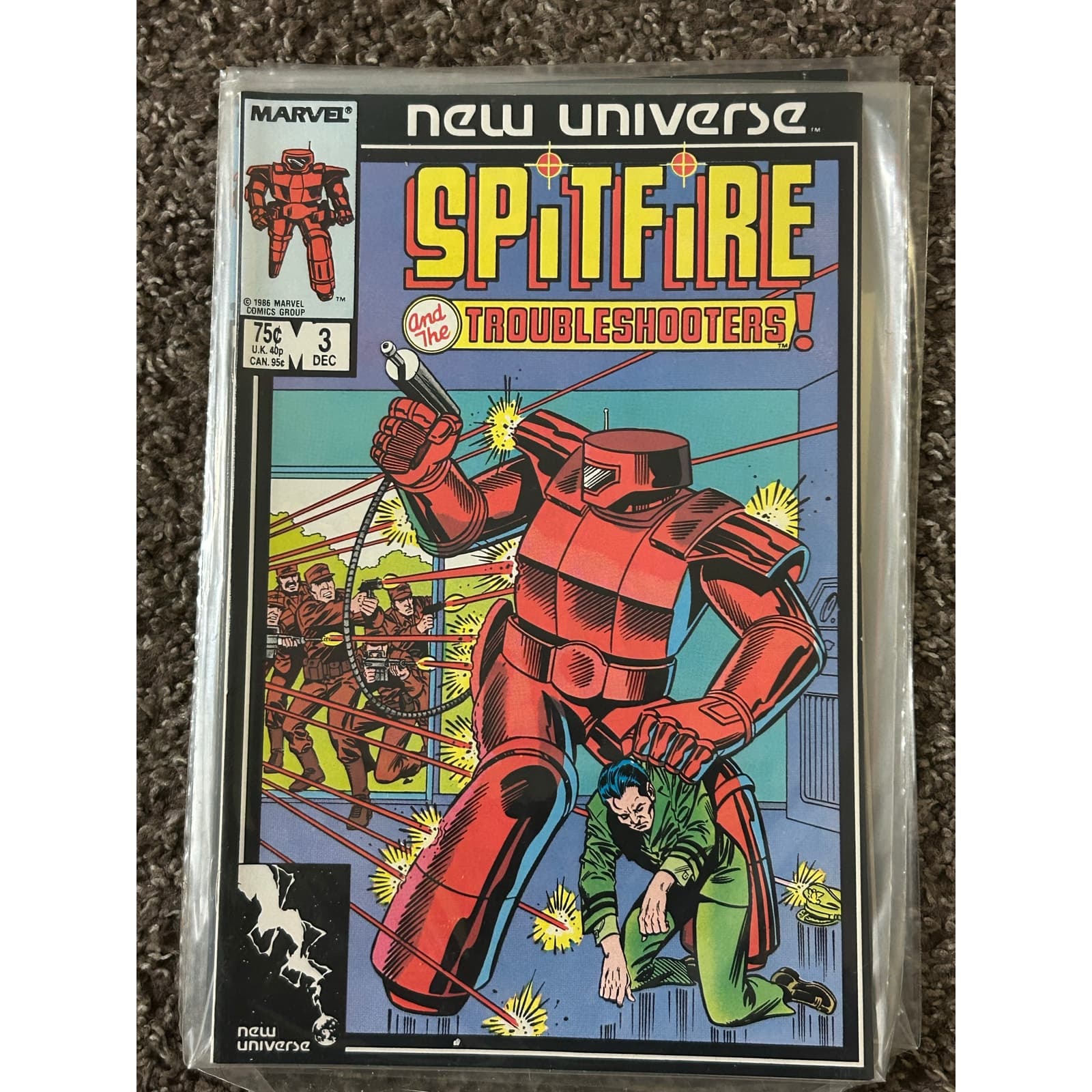 New Universe Spitfire & The Troubleshooters! #1 - 6 (1986 Marvel) Lot of 6 - Thumbnail 7