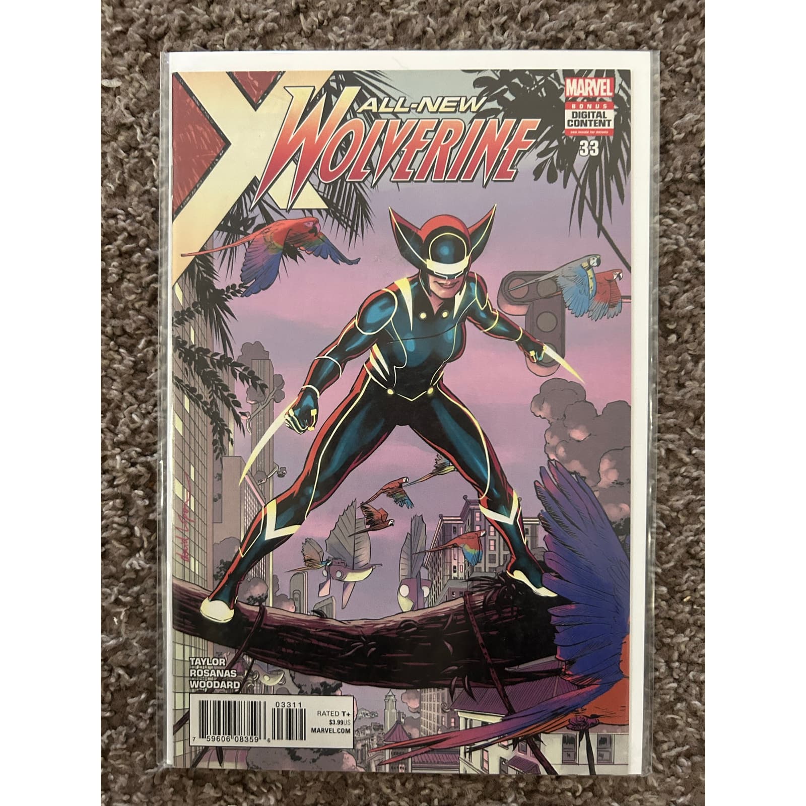 All-New Wolverine #27, 28, 33, 34, Annual 1 (2016 Marvel) Lot of 5 - 2 Key Issue - Thumbnail 4