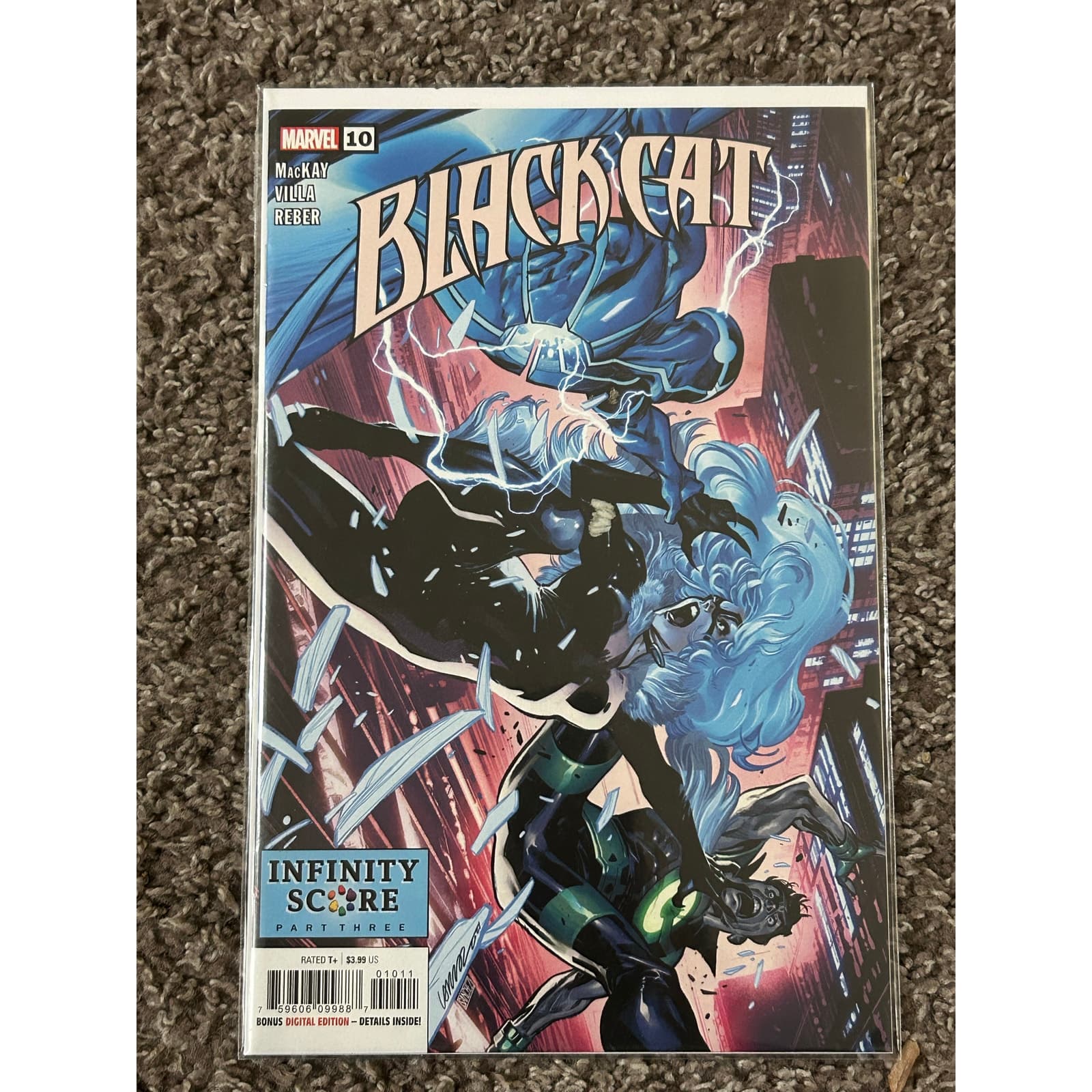 Black Cat Vol. 4 #1, 2 2nd Print, 2, 4, 10 (2021 Marvel) Lot of 5 King in Black - Thumbnail 6