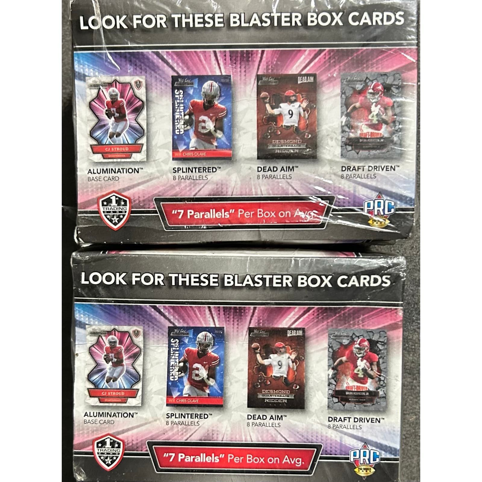 2021 Wild Card Alumination Football Hobby Boxes Lot of 2 - Thumbnail 5
