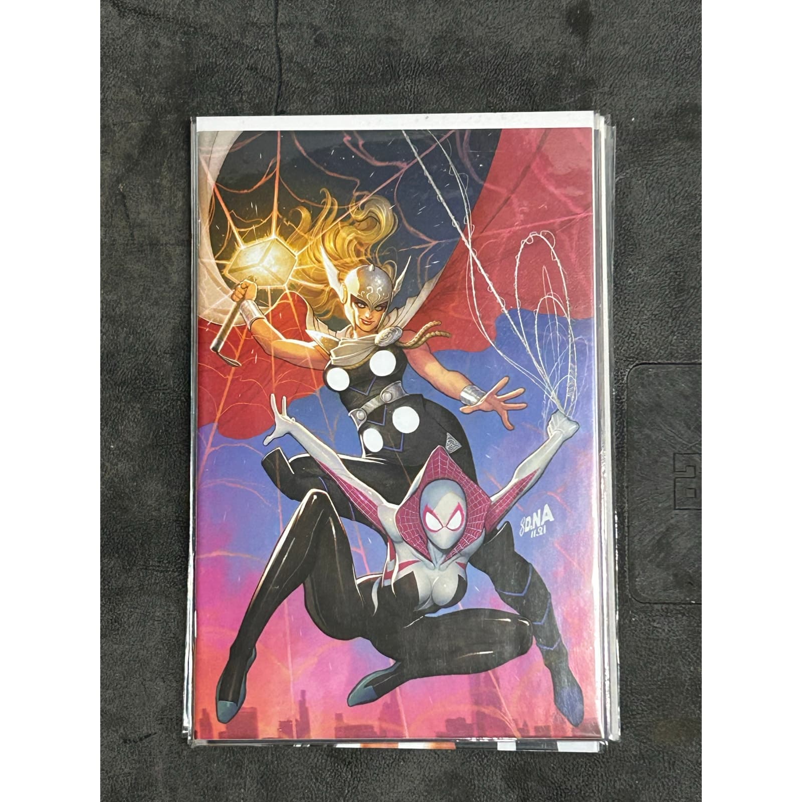 Spider-Gwen: Gwenverse #2 (2022 Marvel) David Nakayama Virgin Variant - Image 1