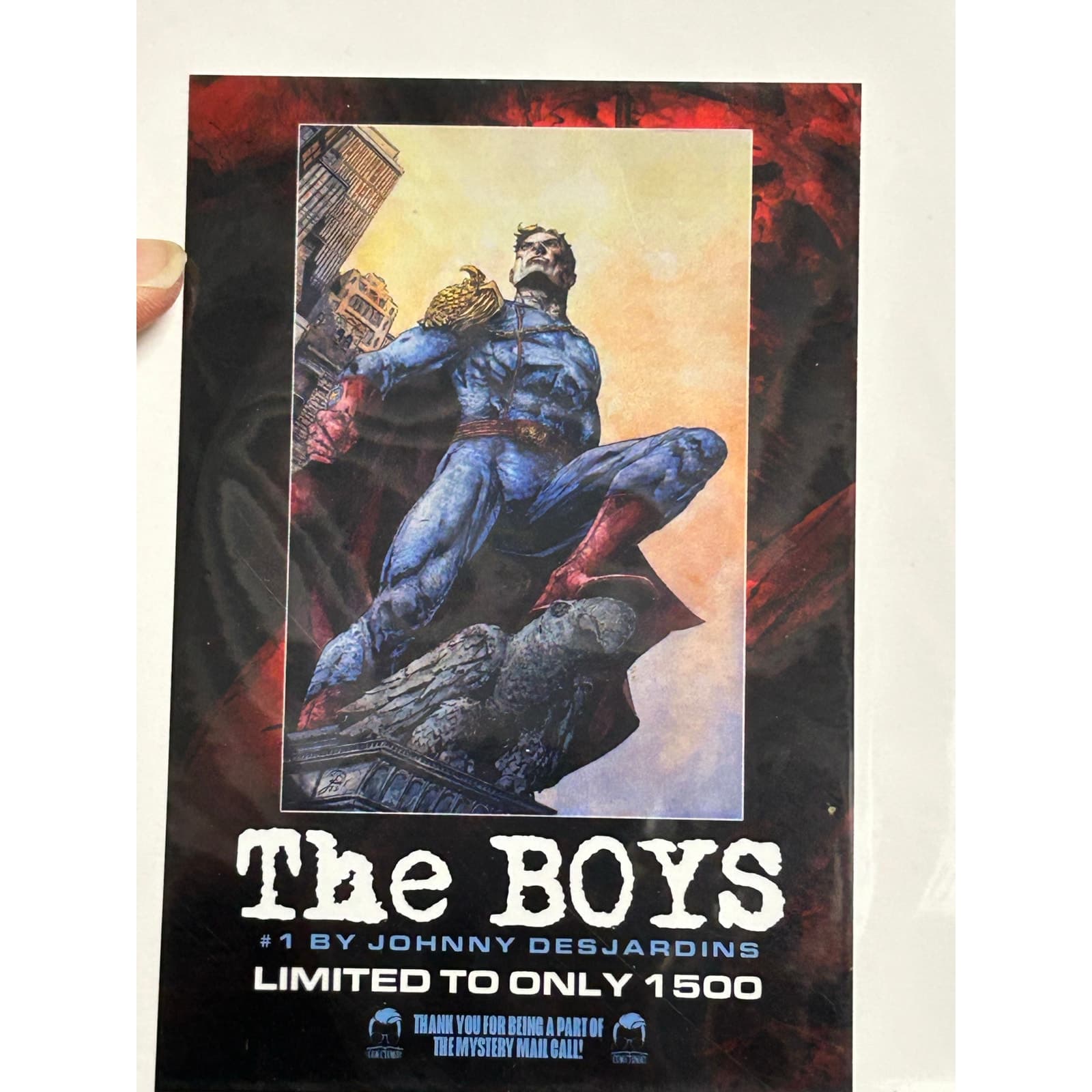 The Boys #1 (2023 Dynamite) ComicTom101 Exclusive Limited 1,500 - Thumbnail 2