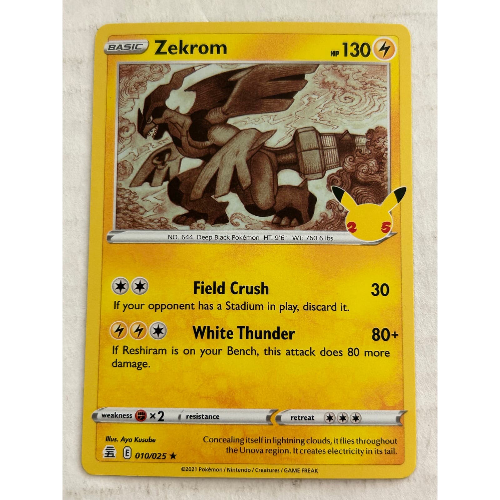 Pokémon TCG: Celebrations 25th Anniversary Collection Lot Of 6 Foil & Holo Rare - Thumbnail 3