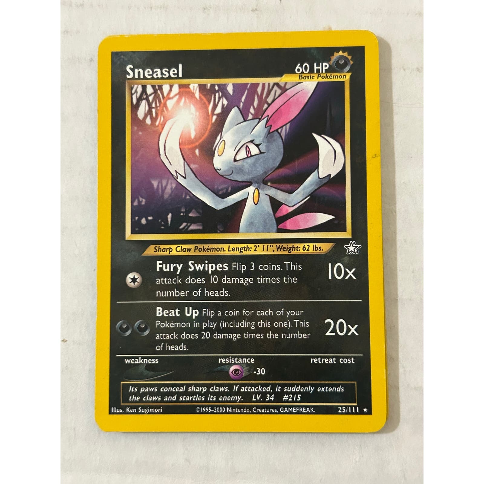 Vintage Neo Genesis Pokemon TCG Lot of 8 - Thumbnail 3