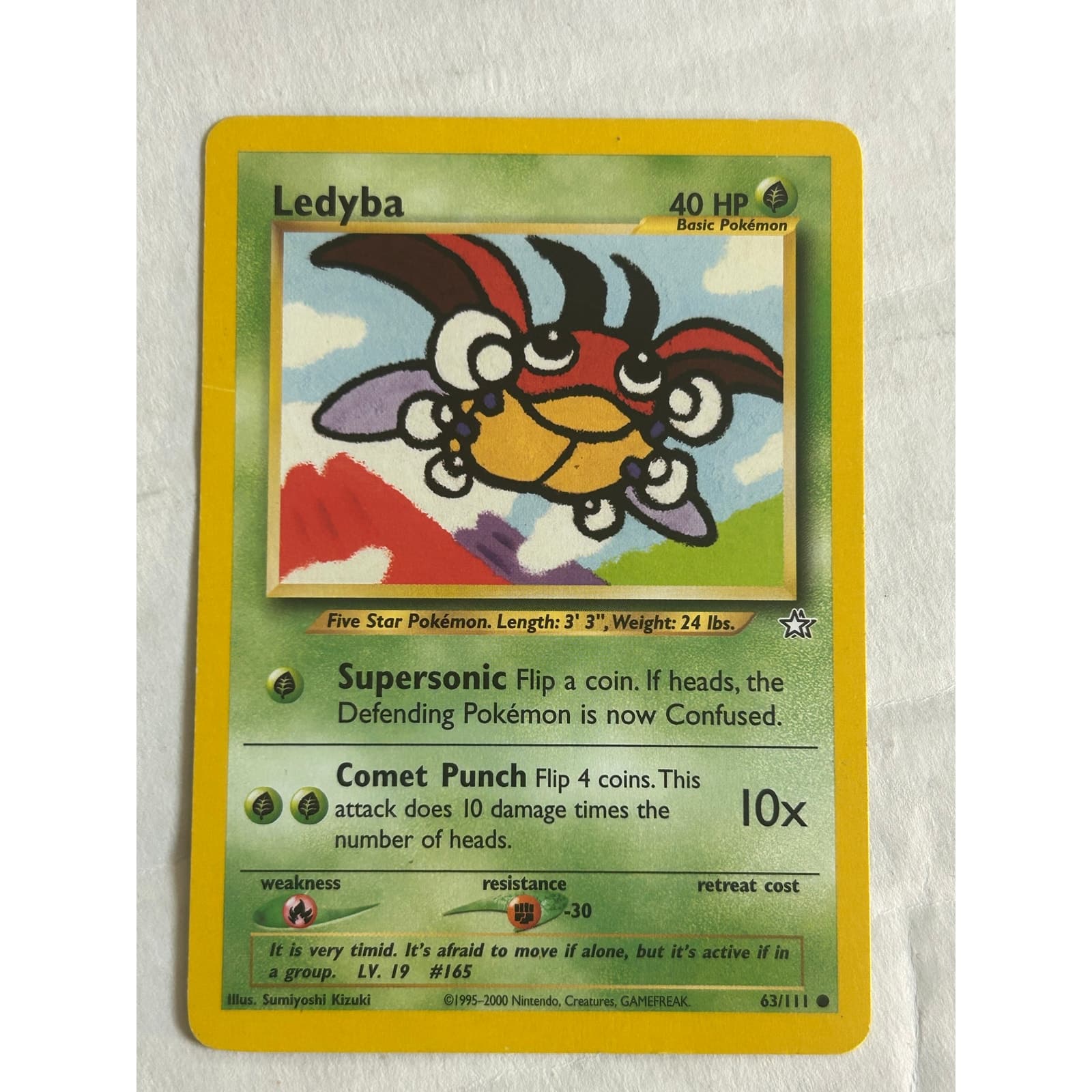 Vintage Neo Genesis Pokemon TCG Lot of 8 - Thumbnail 7