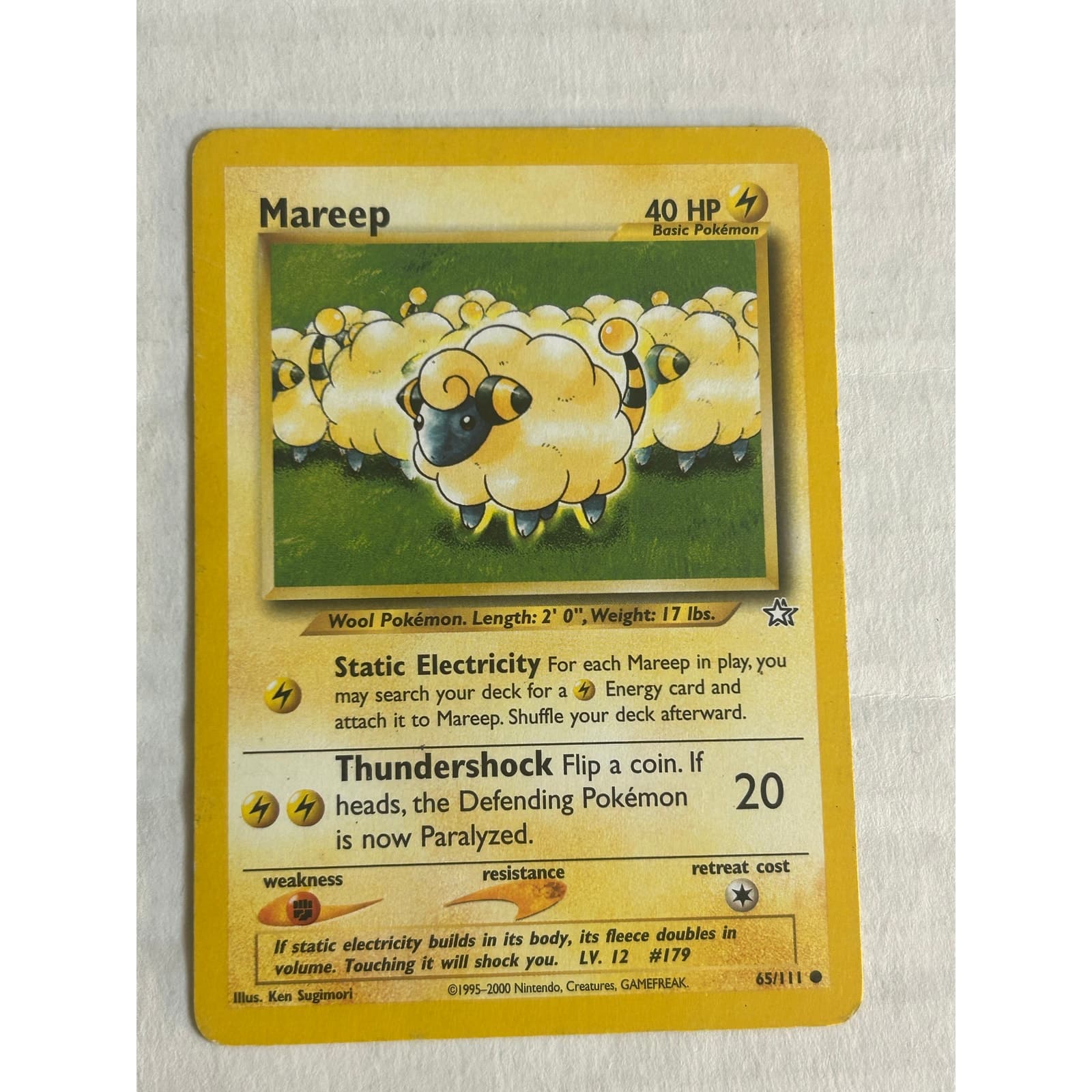 Vintage Neo Genesis Pokemon TCG Lot of 8 - Thumbnail 9