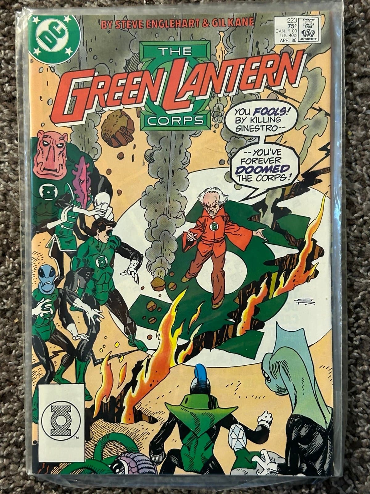 Green Lantern Corps. #222, 223, 224 (1988 DC) Lot of 3 - Thumbnail 3